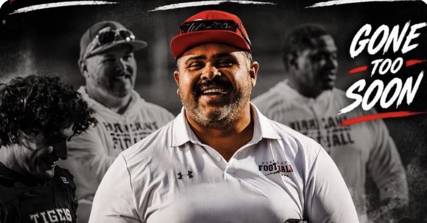  'More than just a coach': Community mourns unexpected loss of Hurricane High coach