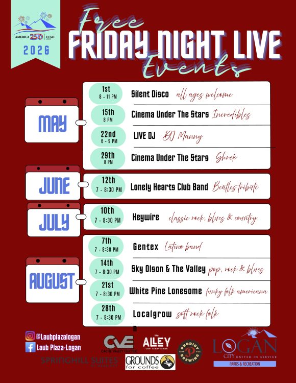 2026 Friday Night Live Events