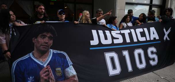 Maradona's daughter assails doctor in negligence trial over soccer great's death