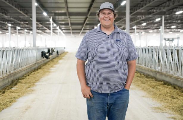 Kaleb Bateman, Utah dairy farmer