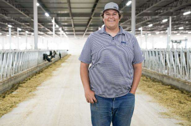 Kaleb Bateman, Utah dairy farmer