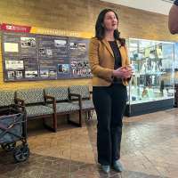 New display explains Great Salt Lake's water situation, one marble at a time