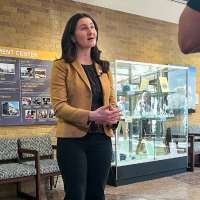 New display explains Great Salt Lake's water situation, one marble at a time