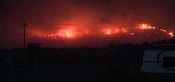Human-caused wildfire burns 408 acres in Utah County, now 50% contained