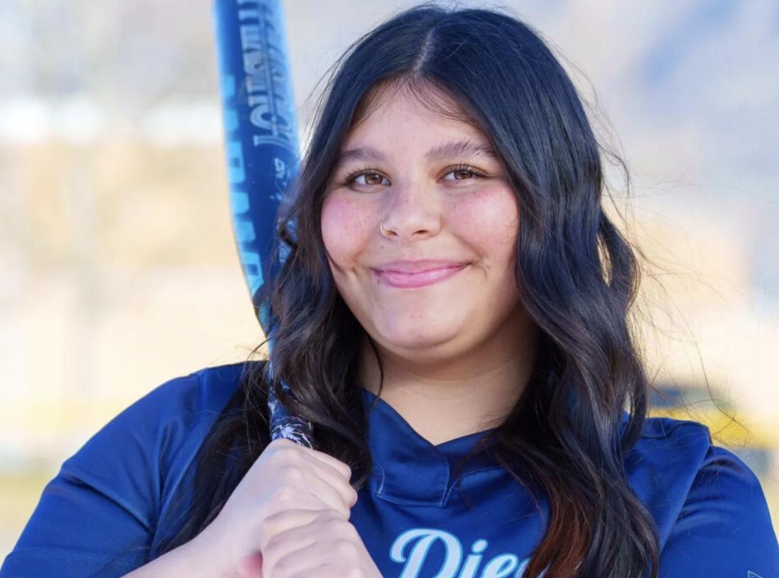 Starting Juan Diego pitcher Ellie Palmer was hit in the face by a line drive during a game last week, knocking out several of her teeth and forcing her out of the lineup.