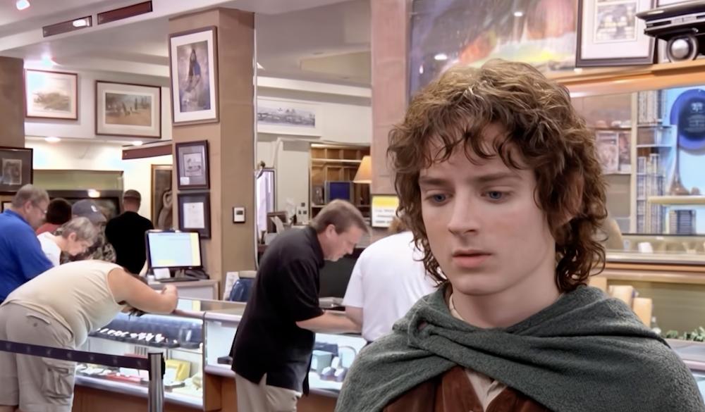 Have You Seen This? Frodo selling the ring to Pawn Stars is a spectacular AI mashup