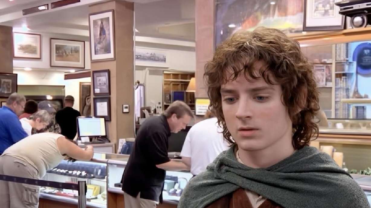 One man decided to use AI create a mashup video where Frodo tries to sell the one ring to Pawn Stars' Rick Harrison, and he does it so well.