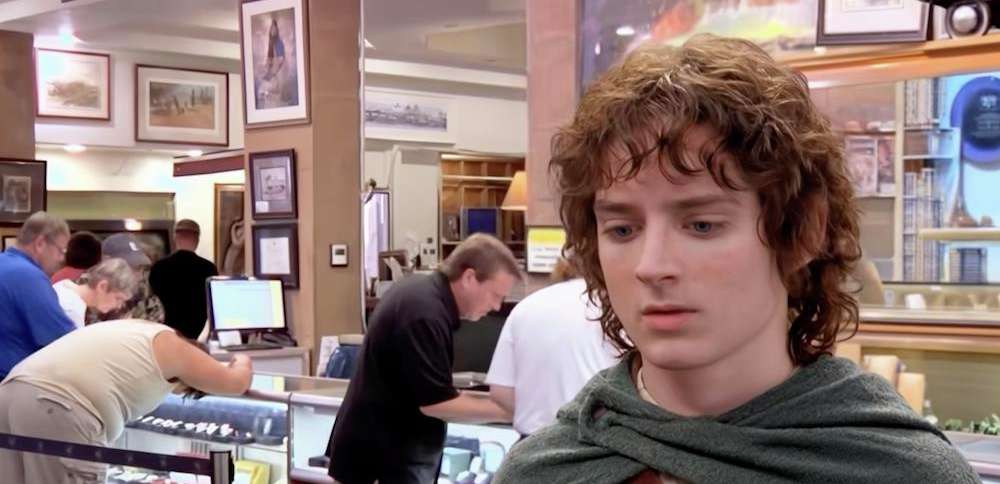 Have You Seen This? Frodo selling the ring to Pawn Stars is a spectacular AI mashup