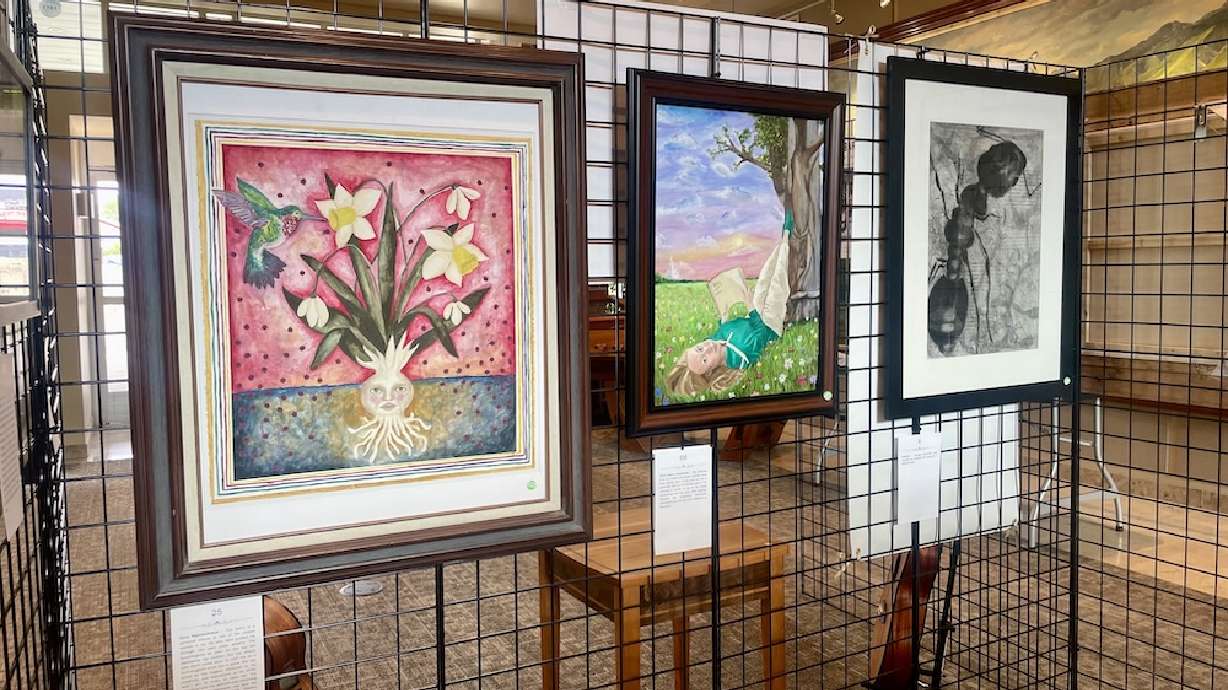 Draper Visual Arts Foundation’s annual art scholar competition is on display at City Hall through next Monday. The contest highlights student creativity while awarding scholarships and continuing a long-standing community art tradition.
