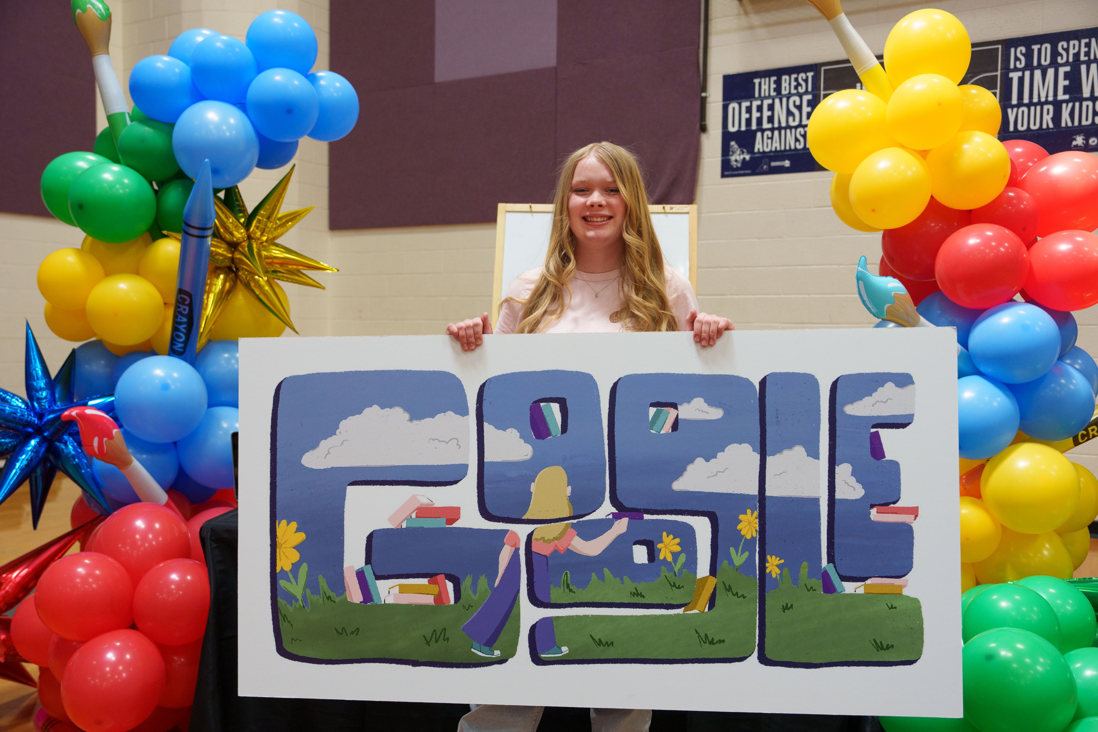 Blanding teen chosen as top-5 finalist in Google art contest 