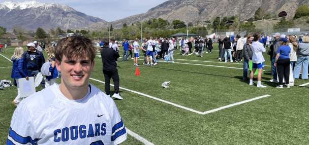 Why this Utah lacrosse player traded red for blue, and is starring at club level
