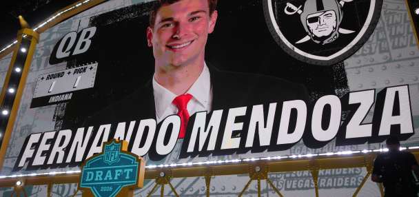 QB Fernando Mendoza, edge rusher David Bailey, running back Jeremiyah Love go 1-2-3 in the NFL draft