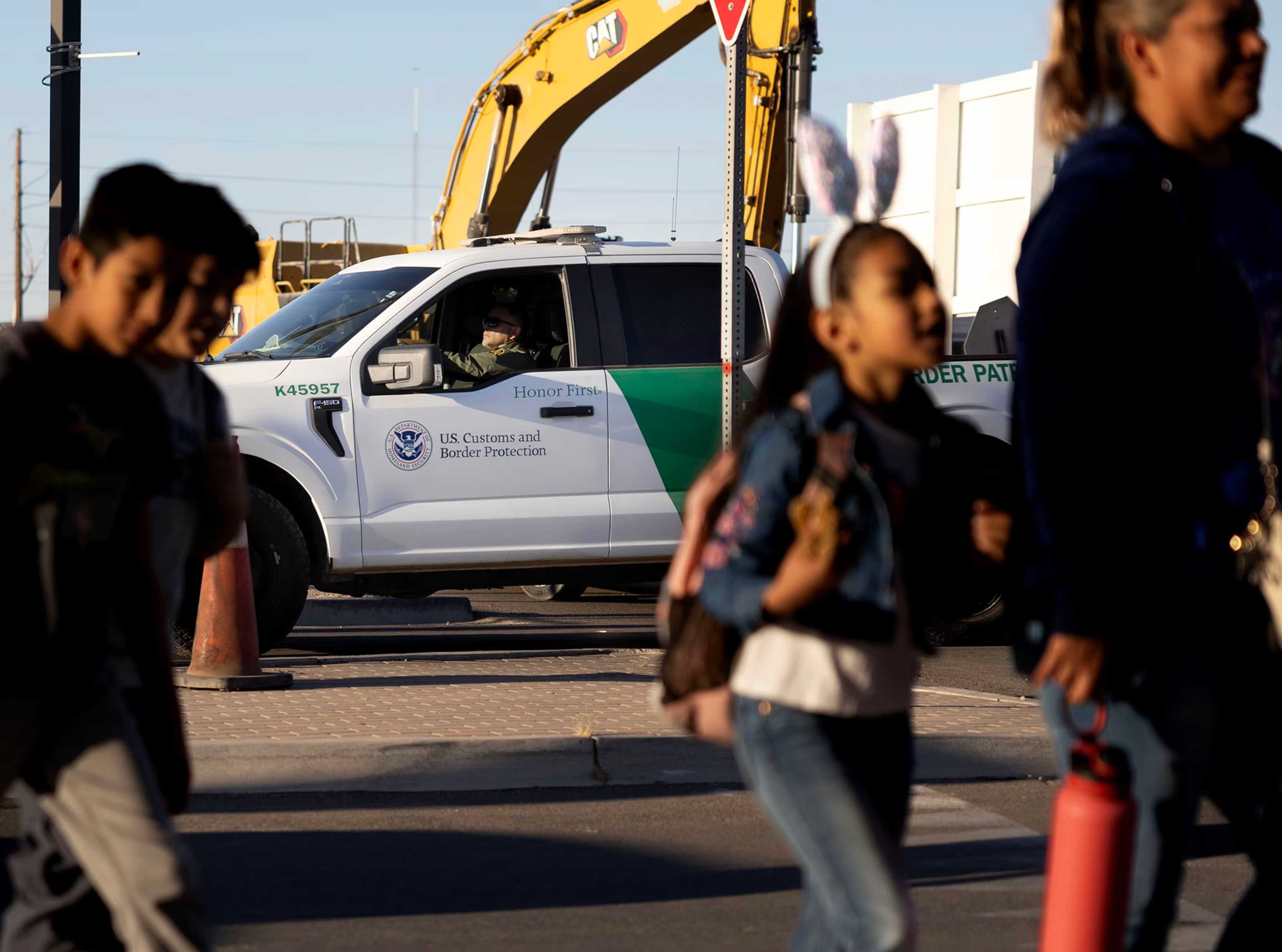 What happened in a border town after the migrant surge was over