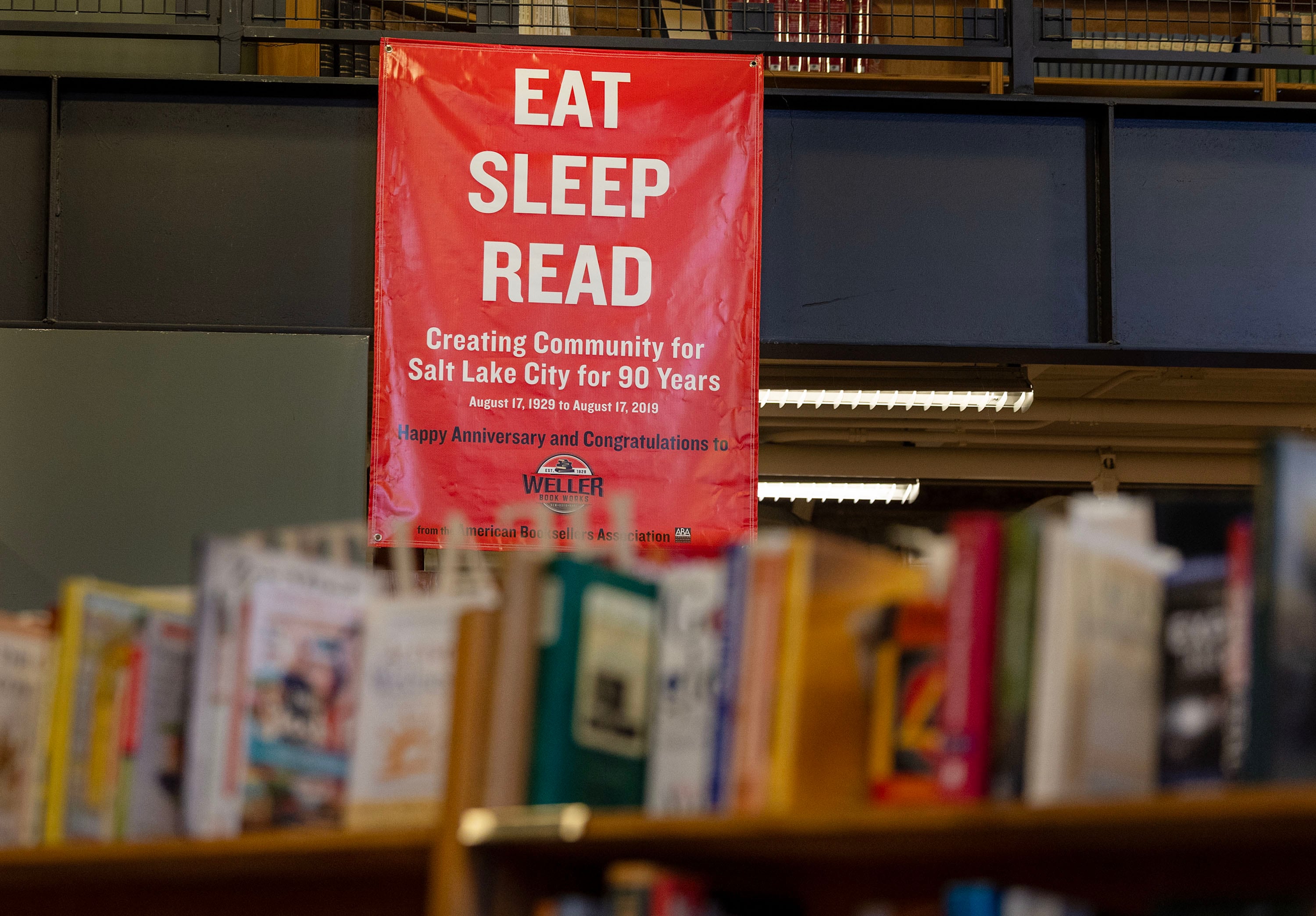 Weller Book Works in Salt Lake City on Wednesday.