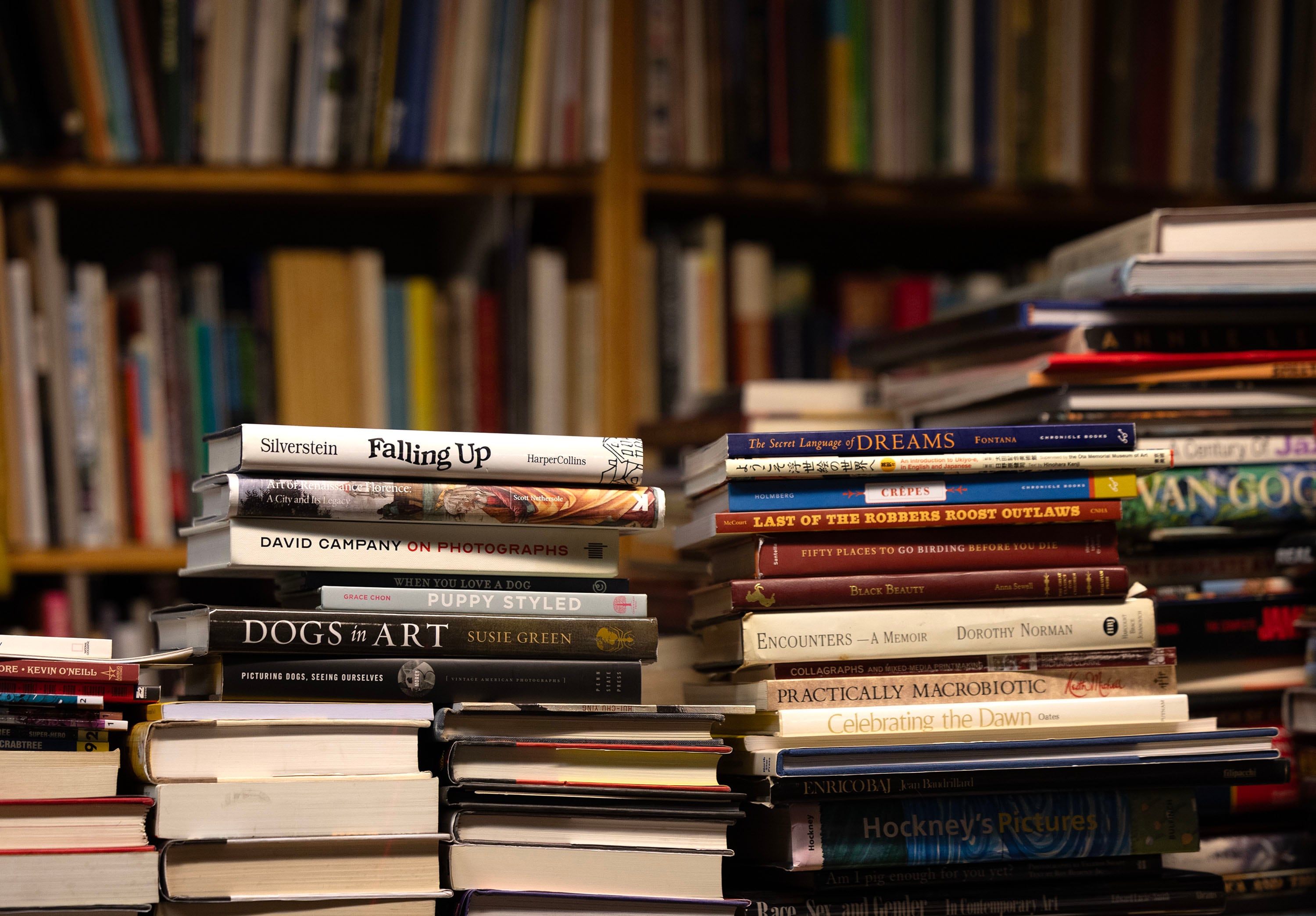 Used books are for sale at Weller Book Works in Salt Lake City on Wednesday.