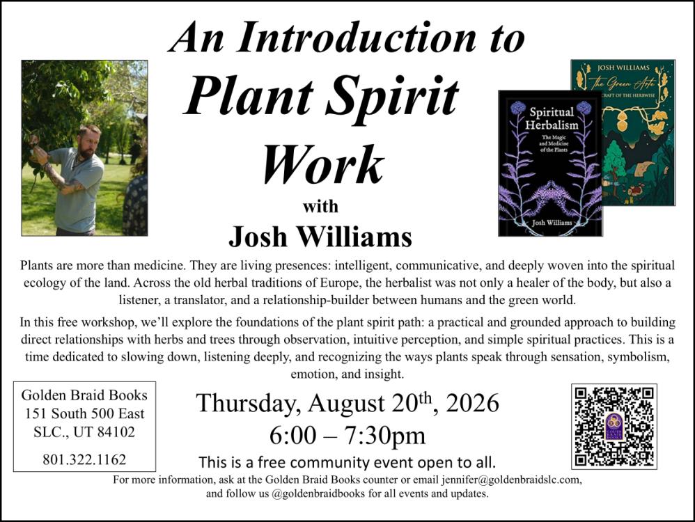 An Introduction to Plant Spirit Work with Josh Williams