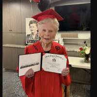 100-year-old Idaho woman surprised with her own graduation ceremony