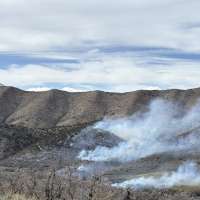 Crews responding to human caused Hop Fire burning in Juab County