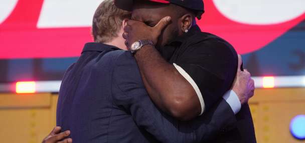 Kayden McDonald's long wait in the NFL draft green room ends with tears and a new job in Houston