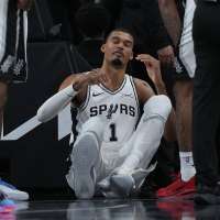 Victor Wembanyama misses Spurs' Game 3 victory while recovering from concussion