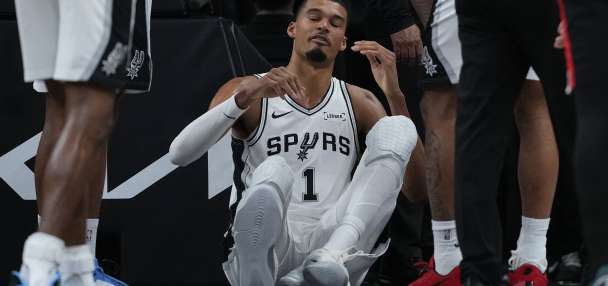 Victor Wembanyama misses Spurs' Game 3 victory while recovering from concussion