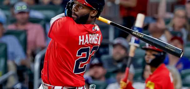 Harris delivers as a pinch-hitter for the Braves, leading 5-3 win over slumping Phillies