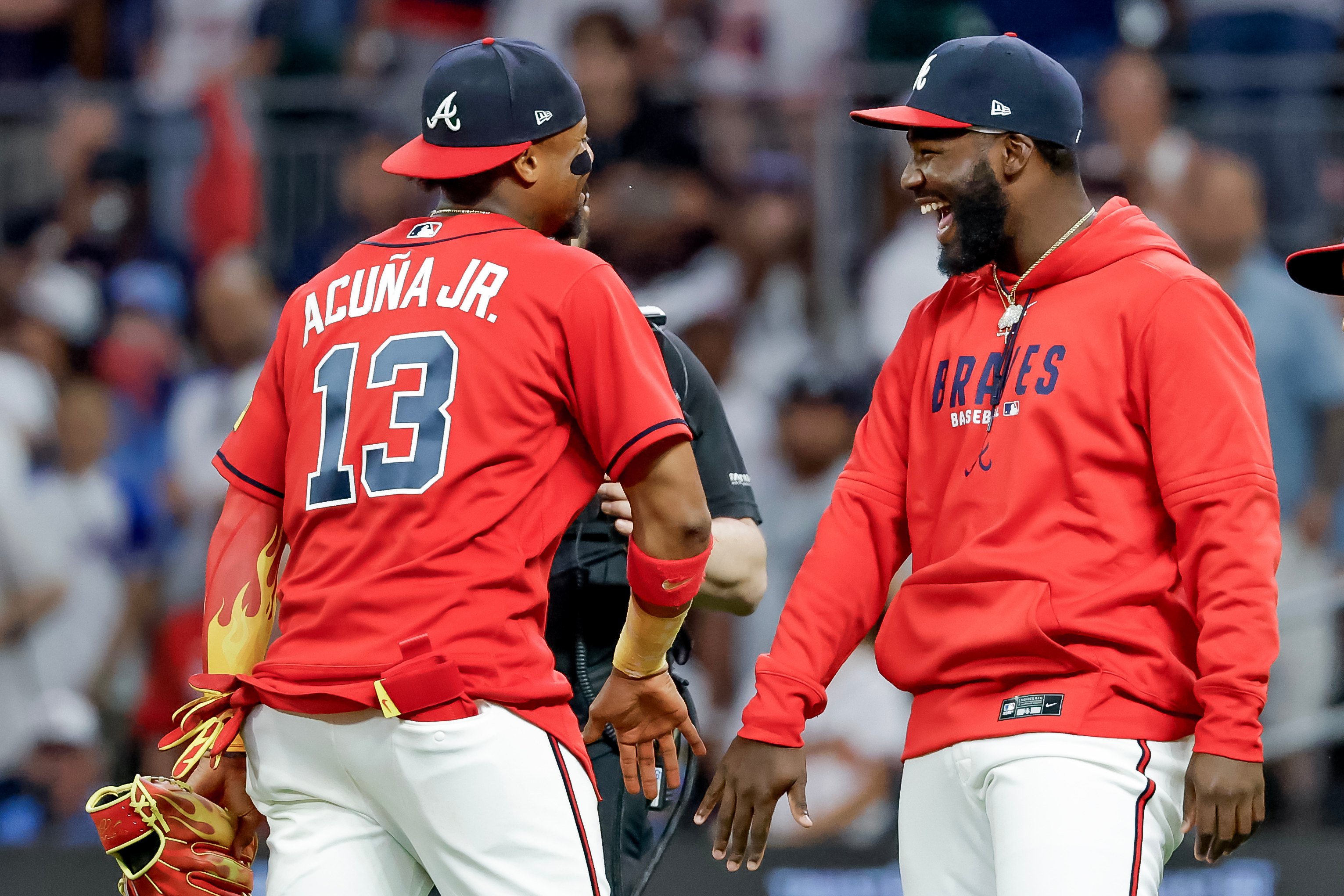 Braves CF Harris scratched from the lineup, then comes through as pinch-hitter vs Phillies