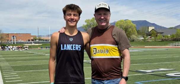 Layton High School distance runner breaks 40-year-old record, set by assistant coach