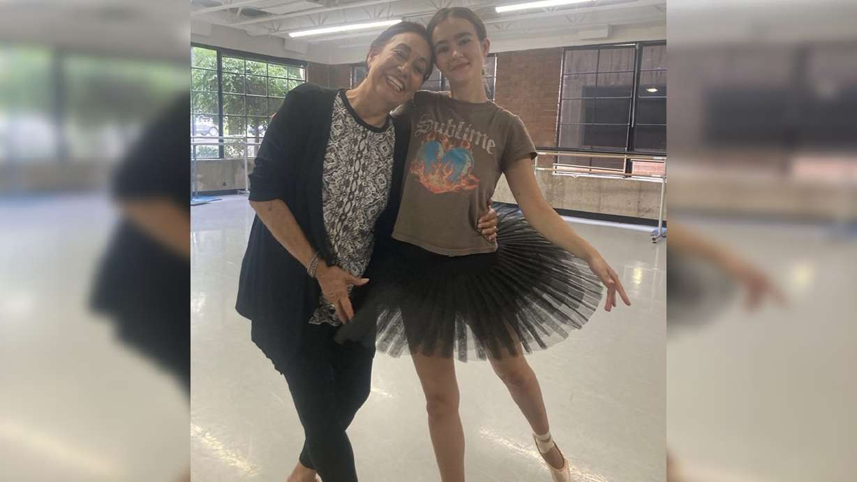 Actress Millicent Simmonds trained with Ballet West Academy director Evelyn Cisneros-Legate in preparation for the new film "Pretty Lethal."