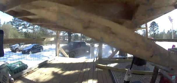Have You Seen This? Man escapes collapsing porch in the nick of time