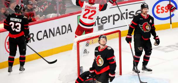 Stankoven scores again, Hurricanes complete 4-game sweep of Senators