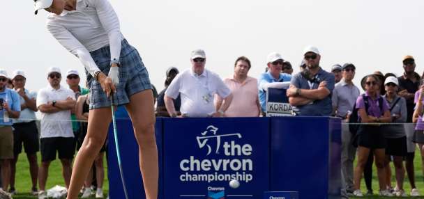 Nelly Korda slows her torrid pace and settles for 5-shot lead in Chevron Championship