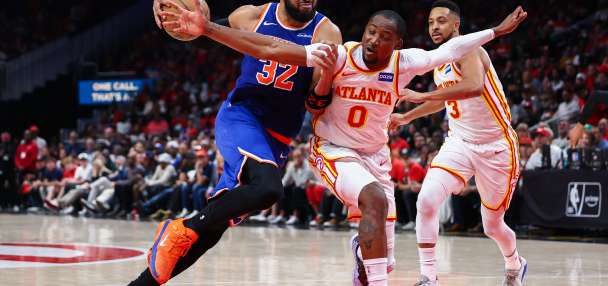 Towns has a triple-double and the Knicks beat the Hawks 114-98 to tie the series at 2-2