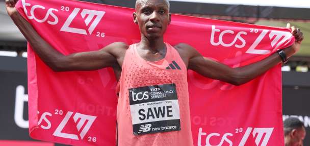 Sabastian Sawe breaks fabled 2-hour barrier in the marathon to shatter world record by 65 seconds