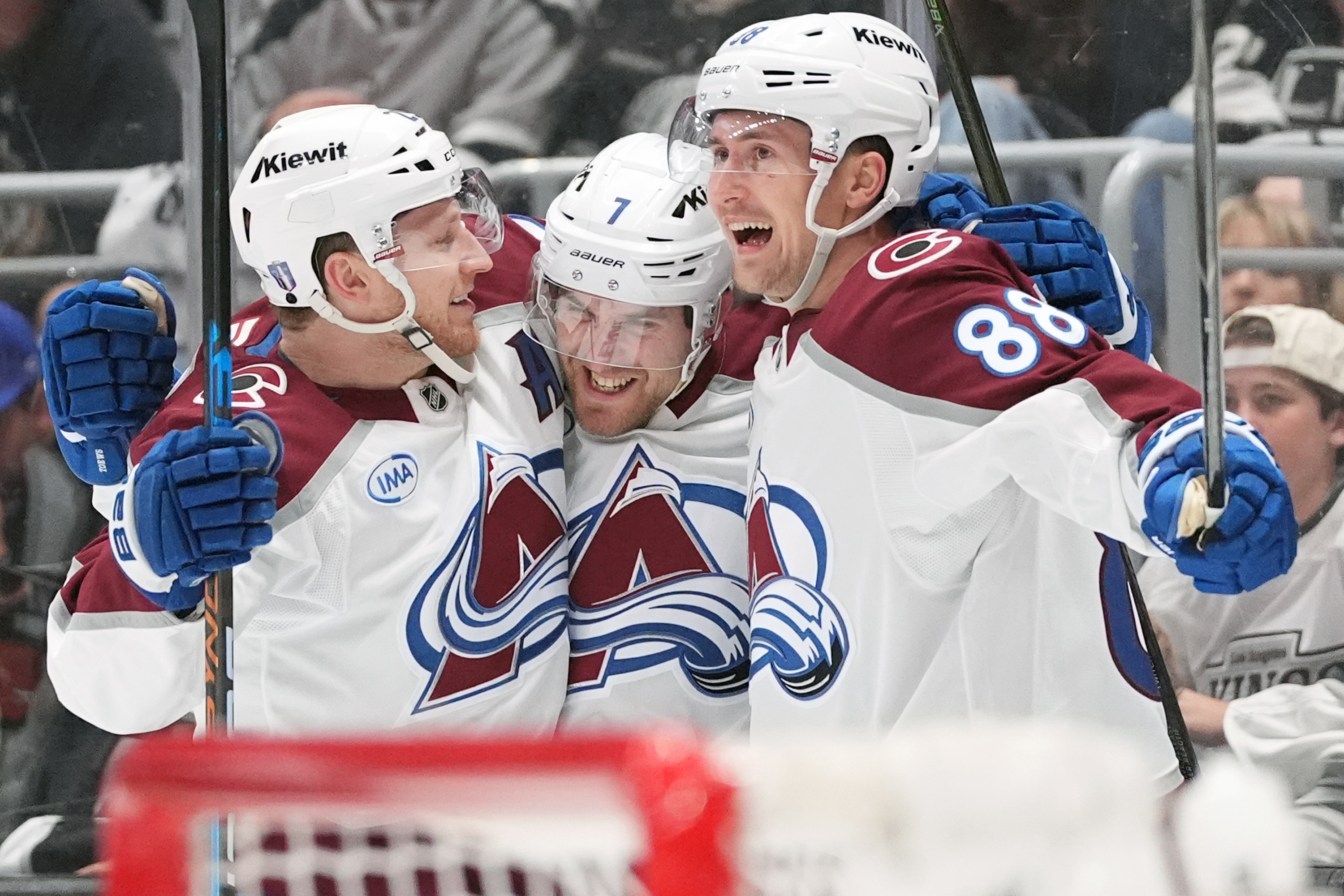 MacKinnon leads Avalanche to 5-1 win and 1st-round sweep of LA Kings, ending Anze Kopitar's career