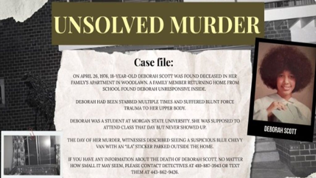 Baltimore police hopeful new evidence will help solve 50-year-old cold case murder