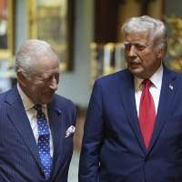 King Charles arrives in US for state visit amid differences over Iran war