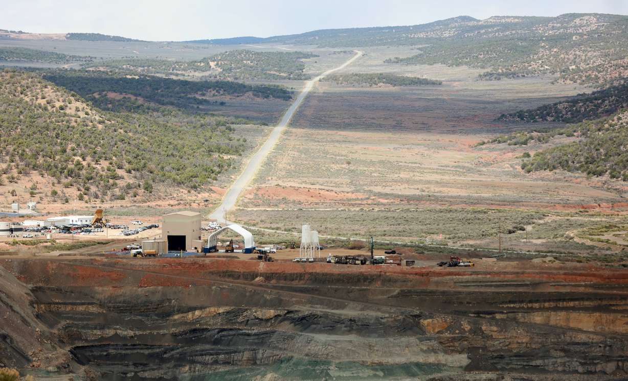 Mariana Minerals’ Copper One mine is pictured in San Juan County on Monday. The mine will use autonomous tools for mining, refining and capital project execution.