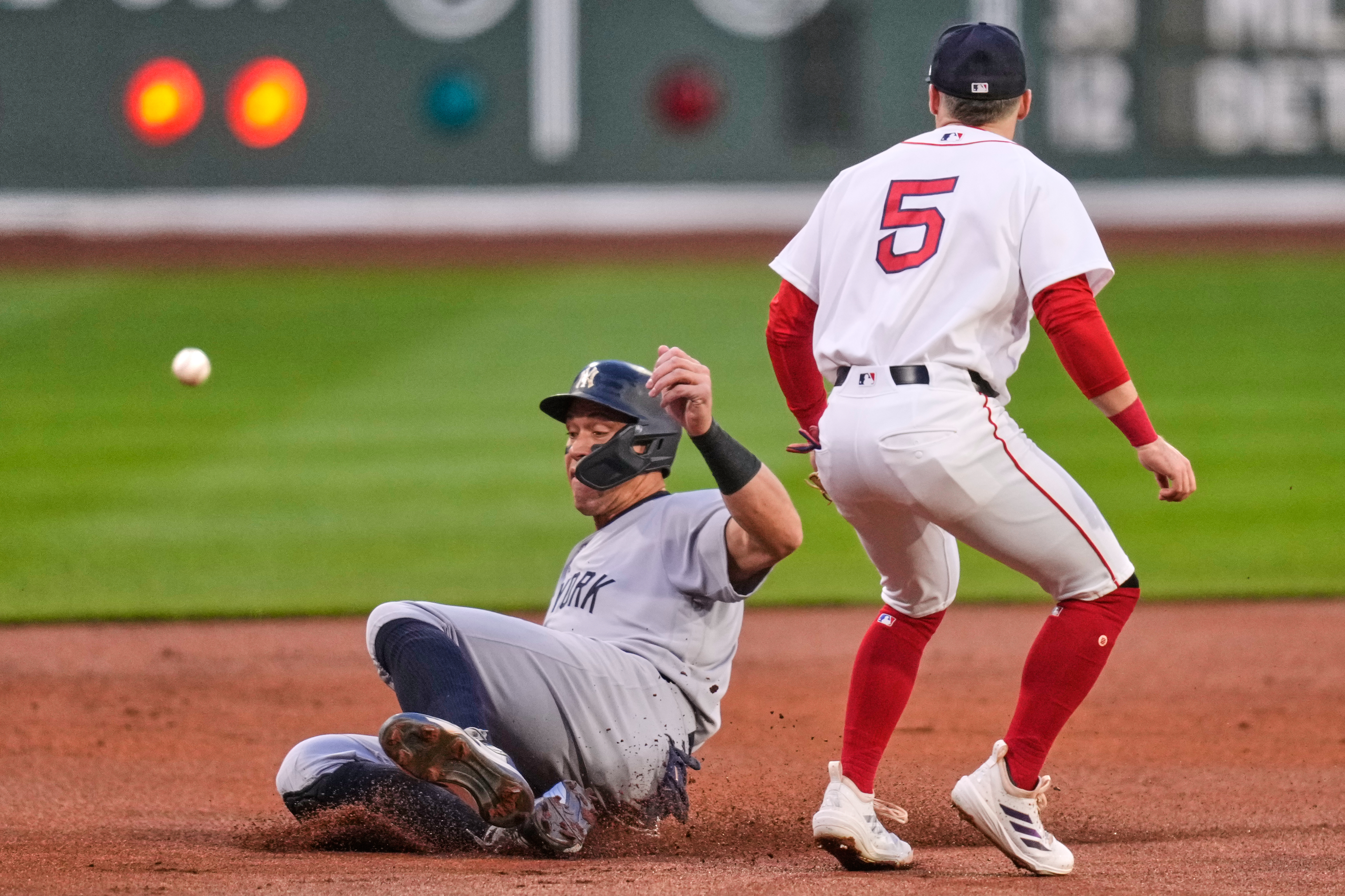 Yankees slugger Giancarlo Stanton headed to injured list with low-grade right calf strain