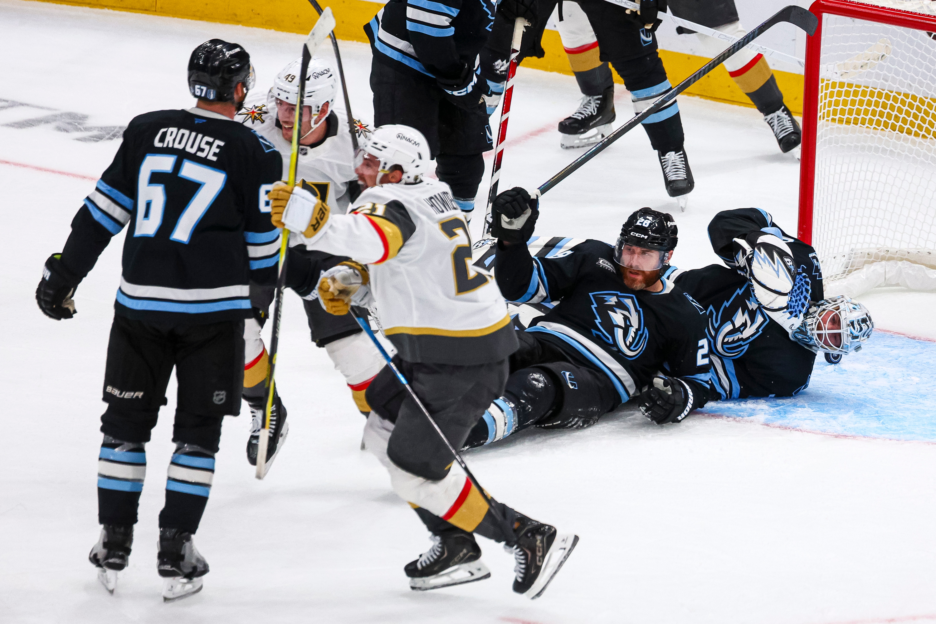 The Hat Trick: Mammoth fall short in OT to Golden Knights despite valiant comeback effort