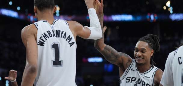 Wembanyama's double-double powers Spurs past Trail Blazers and into Western Conference semifinals