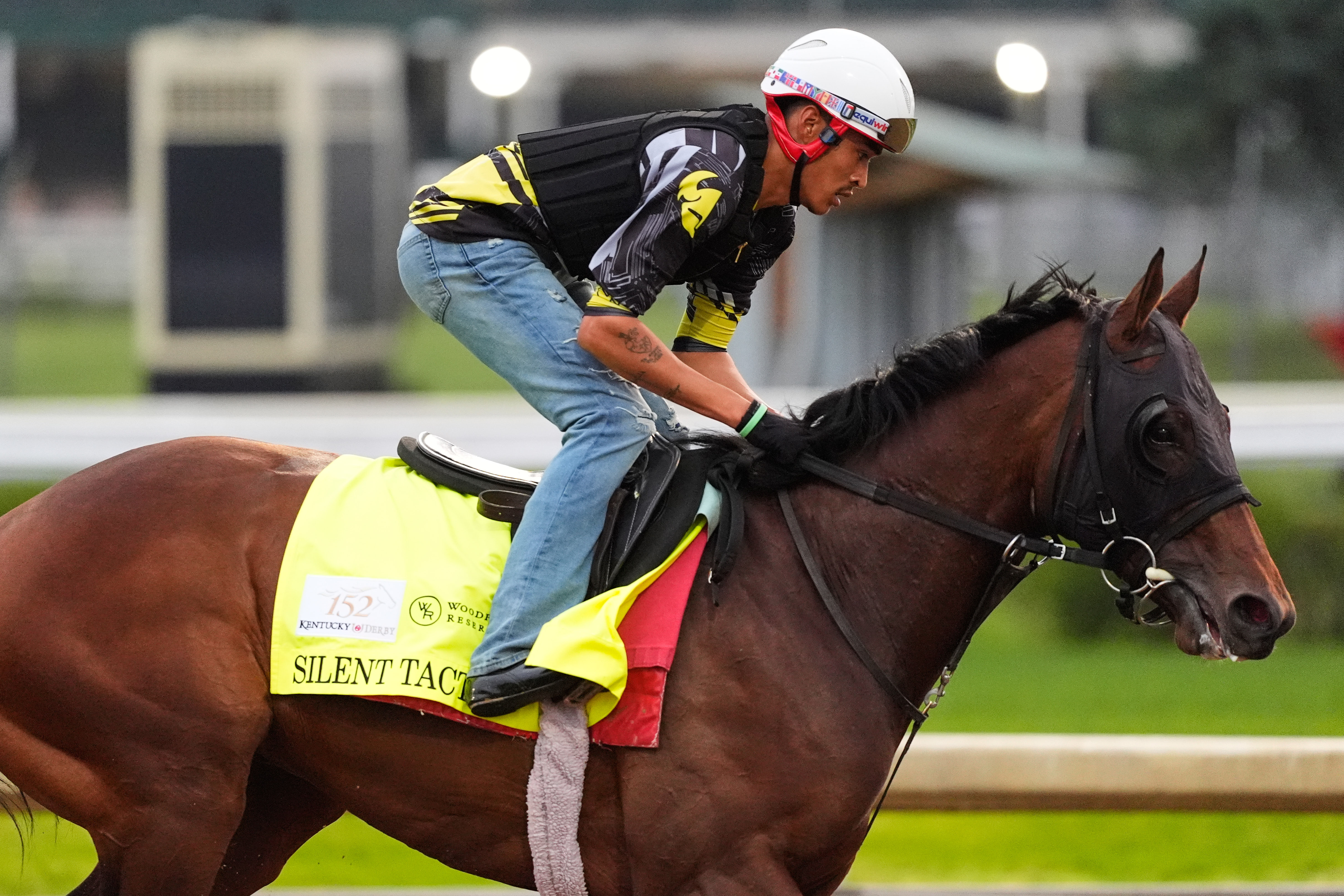 Silent Tactic is out of the Kentucky Derby because of a foot injury, trainer says