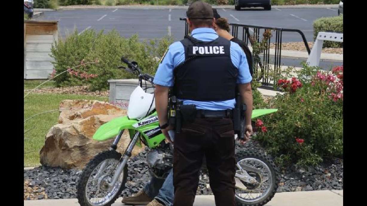 St. George police and other officers statewide are cracking down on e-bike riders who aren't wearing helmets in wake of new law that will take effect May 6.