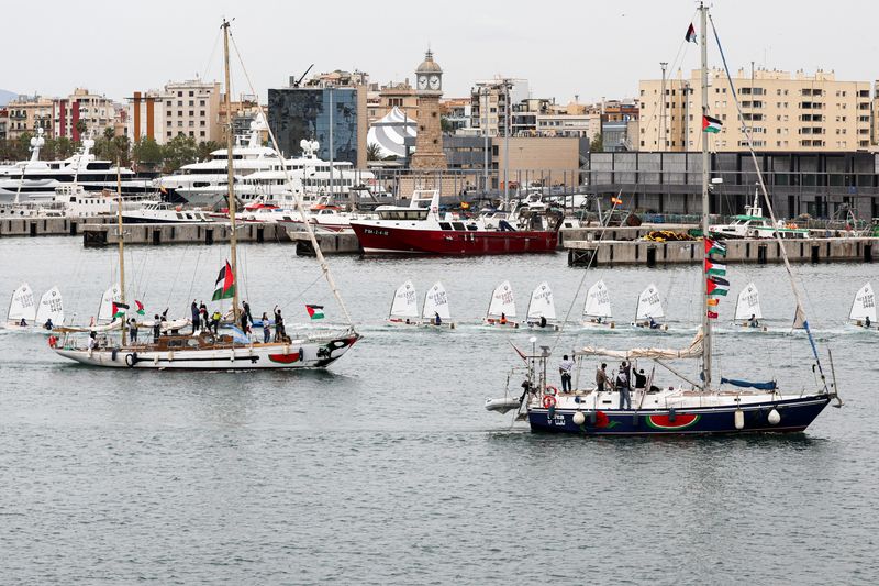 Israel intercepts Gaza aid ships in international waters, organizers decry move
