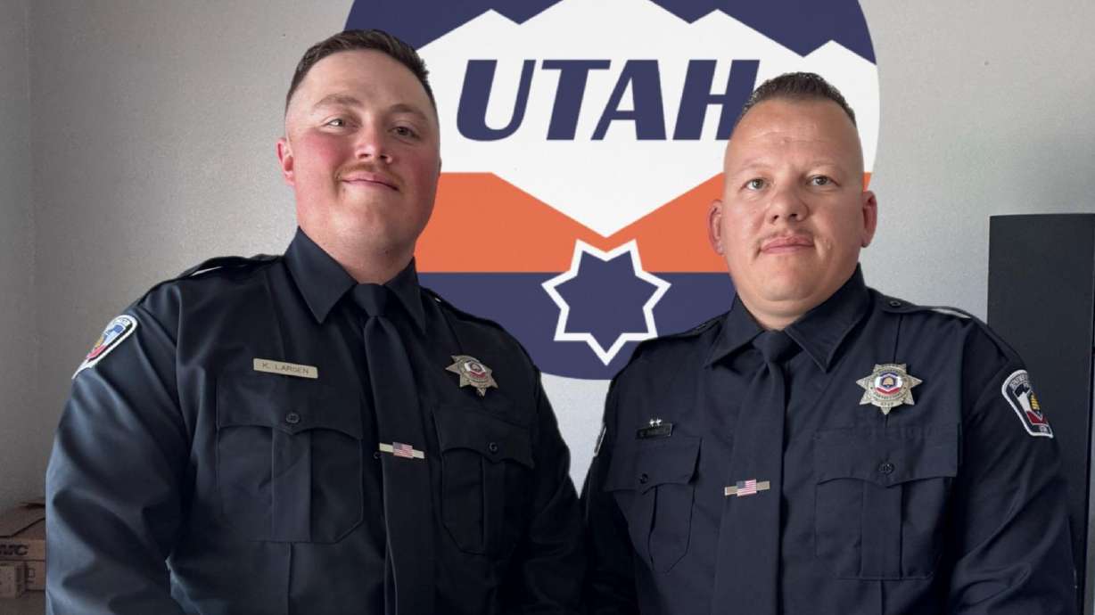 Adult Probation and Parole officers Nick Parker and Kelten Larsen are being recognized for their "heroic" actions in saving two men found unconscious in Carbon County due to suspected carbon monoxide poisoning.