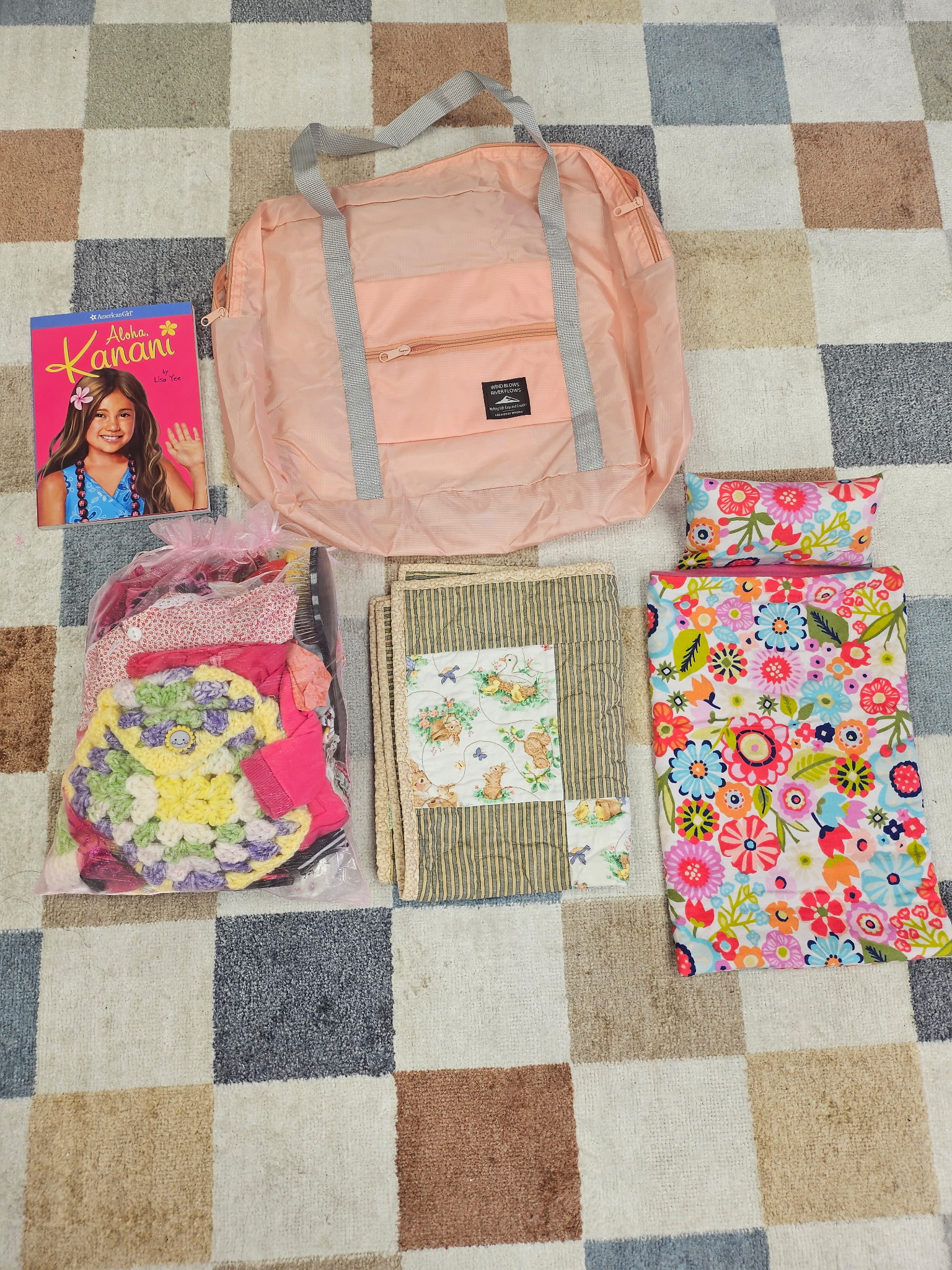 The nonprofit organization Special Dollivery creates gift packages with handmade items to accompany restored American Girl dolls to donate to children in need.