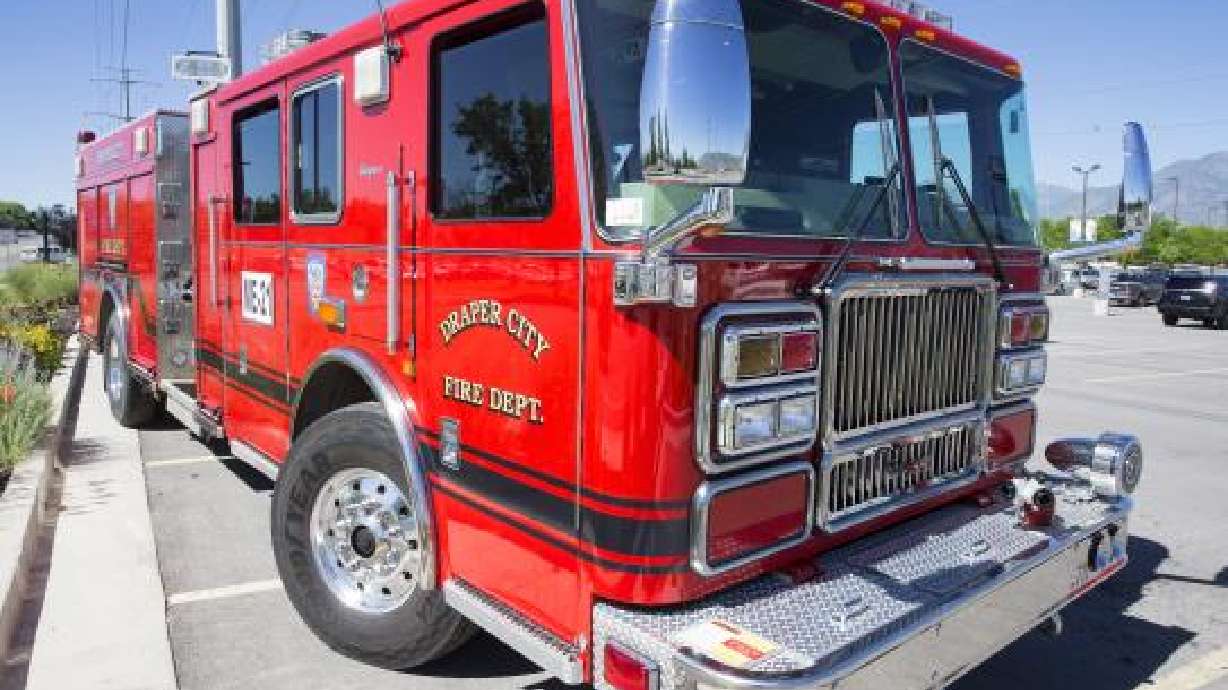A fire prompted a temporary evacuation of a Draper rehabilitation care center on Wednesday afternoon.