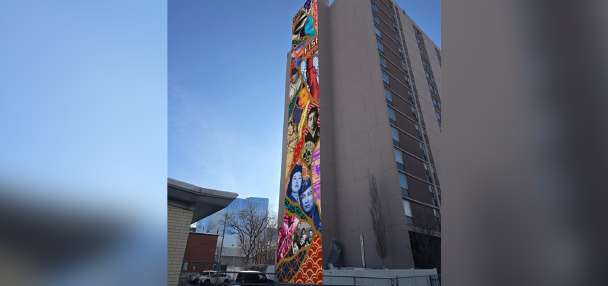 Salt Lake City hopes mural will elevate one of its forgotten historic neighborhoods