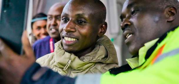 Kenya gives a hero's welcome to marathon record breaker Sabastian Sawe