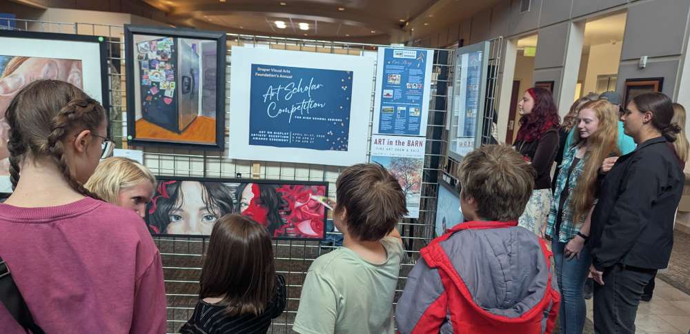 Through camera, canvas and craft, students win cash and recognition in Draper showcase